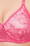 Clovia Padded Non Wired Full Coverage T-Shirt Bra - Pink — thumbnail 7