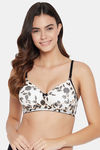 Clovia Padded Non Wired Full Coverage T-Shirt Bra - White — thumbnail 1