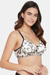Clovia Padded Non Wired Full Coverage T-Shirt Bra - White — thumbnail 2