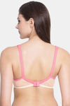Clovia Single Layered Non Wired Full Coverage T-Shirt Bra - Pink — thumbnail 4