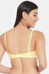 Clovia Double Layered Non Wired Full Coverage T-Shirt Bra - Yellow — thumbnail 4