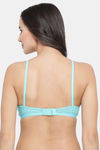 Clovia Double Layered Non Wired Medium Coverage T-Shirt Bra - Green — thumbnail 4