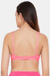 Clovia Double Layered Non Wired Medium Coverage T-Shirt Bra - Pink — thumbnail 4