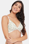 Clovia Double Layered Non Wired Medium Coverage T-Shirt Bra - White — thumbnail 2