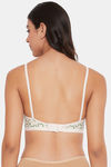 Clovia Double Layered Non Wired Medium Coverage T-Shirt Bra - White — thumbnail 4