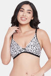 Clovia Single Layered Non Wired Medium Coverage T-Shirt Bra - White — thumbnail 1