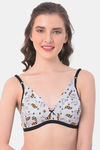 Clovia Double Layered Non Wired Medium Coverage T-Shirt Bra - Grey — thumbnail 1