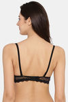 Clovia Padded Non Wired Full Coverage T-Shirt Bra - Black — thumbnail 4