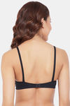 Clovia Padded Non Wired Medium Coverage T-Shirt Bra - Black — thumbnail 4