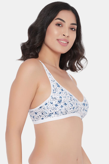 Clovia Double Layered Non Wired Full Coverage T-Shirt Bra - White — image 2