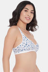Clovia Double Layered Non Wired Full Coverage T-Shirt Bra - White — thumbnail 2