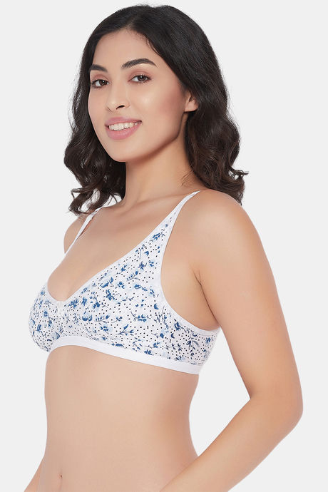 Clovia Double Layered Non Wired Full Coverage T-Shirt Bra - White — image 3