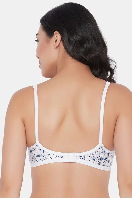 Clovia Double Layered Non Wired Full Coverage T-Shirt Bra - White — image 4