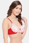 Clovia Padded Non Wired Full Coverage T-Shirt Bra - White — thumbnail 2