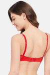 Clovia Padded Non Wired Full Coverage T-Shirt Bra - White — thumbnail 4