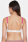 Clovia Padded Non Wired Full Coverage T-Shirt Bra - Pink — thumbnail 4