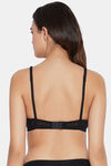 Clovia Padded Non Wired Full Coverage T-Shirt Bra - Black — thumbnail 4