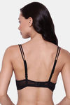 Clovia Padded Non Wired Full Coverage T-Shirt Bra - White — thumbnail 4