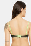 Clovia Padded Non Wired Full Coverage T-Shirt Bra - Black — thumbnail 4