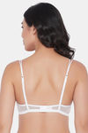 Clovia Padded Non Wired Full Coverage T-Shirt Bra - White — thumbnail 4