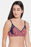 Clovia Single Layered Non Wired Full Coverage T-Shirt Bra - Red — thumbnail 2