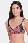 Clovia Single Layered Non Wired Full Coverage T-Shirt Bra - Red — thumbnail 3
