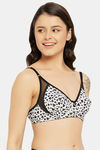 Clovia Double Layered Non Wired Full Coverage T-Shirt Bra - White — thumbnail 2