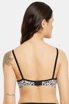 Clovia Double Layered Non Wired Full Coverage T-Shirt Bra - White — thumbnail 4