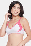 Clovia Single Layered Non Wired Full Coverage T-Shirt Bra - Grey — thumbnail 3
