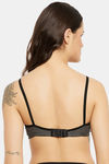 Clovia Double Layered Non Wired Full Coverage T-Shirt Bra - Grey — thumbnail 4