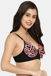 Clovia Padded Non Wired Full Coverage T-Shirt Bra - Pink — thumbnail 2