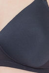 Clovia Padded Non Wired Full Coverage T-Shirt Bra - Grey — thumbnail 5
