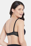 Clovia Padded Non Wired Full Coverage T-Shirt Bra - Black — thumbnail 4