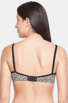 Clovia Padded Non Wired Full Coverage T-Shirt Bra - Black — thumbnail 4
