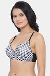 Clovia Padded Wired Full Coverage T-Shirt Bra - Multicolor — thumbnail 3