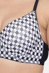 Clovia Padded Wired Full Coverage T-Shirt Bra - Multicolor — thumbnail 5