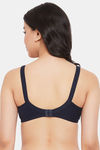 Clovia Double Layered Non Wired Medium Coverage T-Shirt Bra - Blue — thumbnail 4