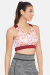 Clovia Padded Non Wired Full Coverage T-Shirt Bra - Maroon — thumbnail 2
