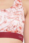 Clovia Padded Non Wired Full Coverage T-Shirt Bra - Maroon — thumbnail 5