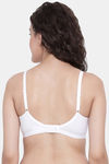 Clovia Single Layered Non Wired Full Coverage T-Shirt Bra - White — thumbnail 4
