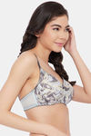 Clovia Padded Wired Full Coverage T-Shirt Bra - Grey — thumbnail 2