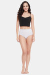 Clovia Three-Fourth Coverage High Rise Hipster Panty - Grey — thumbnail 6