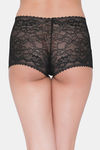 Clovia Low Rise Full Coverage Boyshort - Black — thumbnail 4