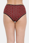 Clovia High Rise Cotton Hipster Panty - Multicolor — thumbnail 3