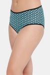 Clovia High Rise Cotton Hipster Panty - Multicolor — thumbnail 4