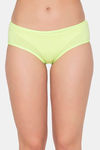 Clovia Medium Rise Cotton Hipster Panty - Green — thumbnail 1