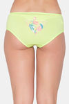 Clovia Medium Rise Cotton Hipster Panty - Green — thumbnail 4