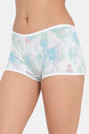 Clovia Medium Rise Full Coverage Boyshort - White — thumbnail 3