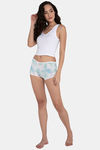 Clovia Medium Rise Full Coverage Boyshort - White — thumbnail 5