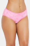 Clovia Medium Rise Cotton Bikini Panty - Pink — thumbnail 2